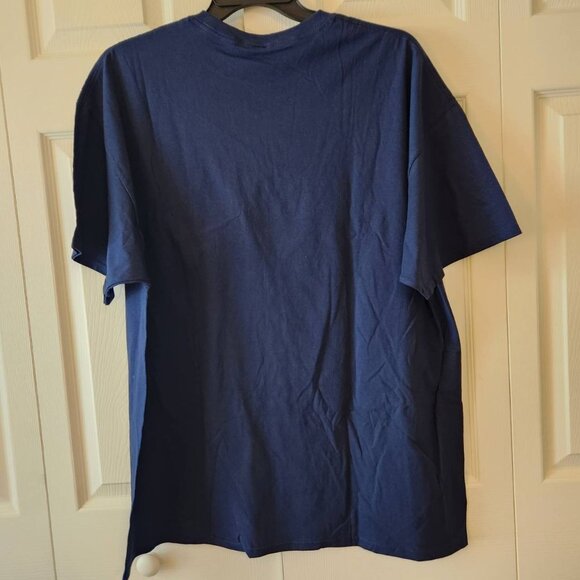 Super Mario Bros. Vintage Style Characters T-Shirt 2XL100% Cotton Blue Tee NWT - Picture 7 of 8